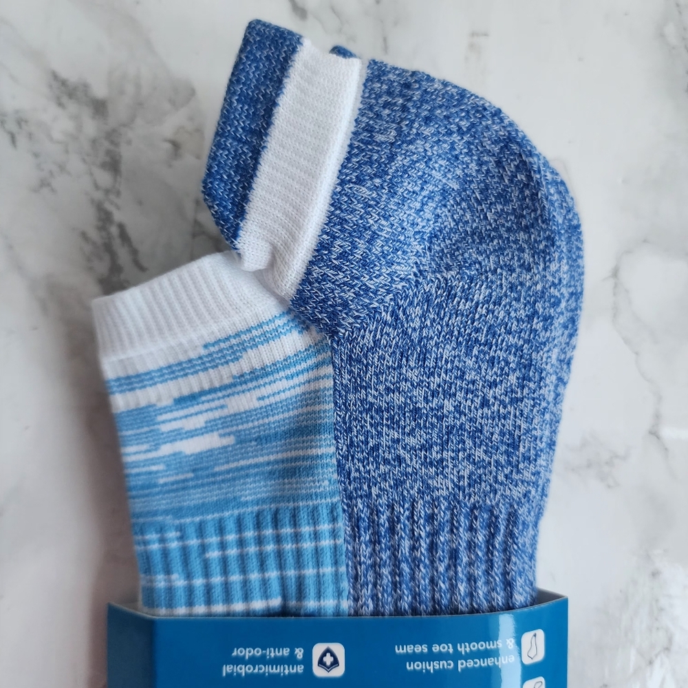 Dr. Motion Ankle Socks 6 Pairs Compression Socks Size Socks 10-13 Shoe 7-12 - Picture 6 of 11
